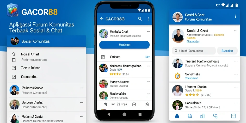 Tampilan antarmuka GACOR88 yang menarik untuk Forum Komunitas.