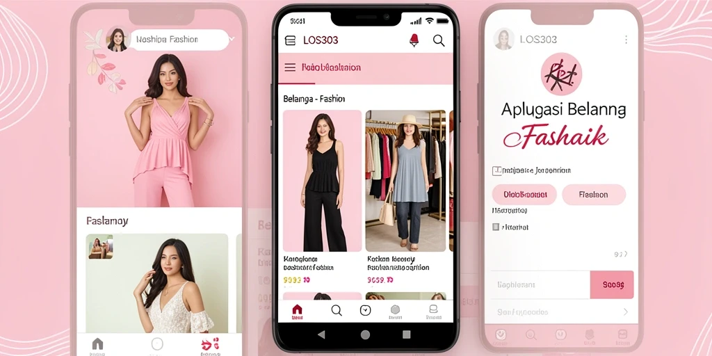 Tampilan antarmuka aplikasi LOS303 yang modern dan stylish.