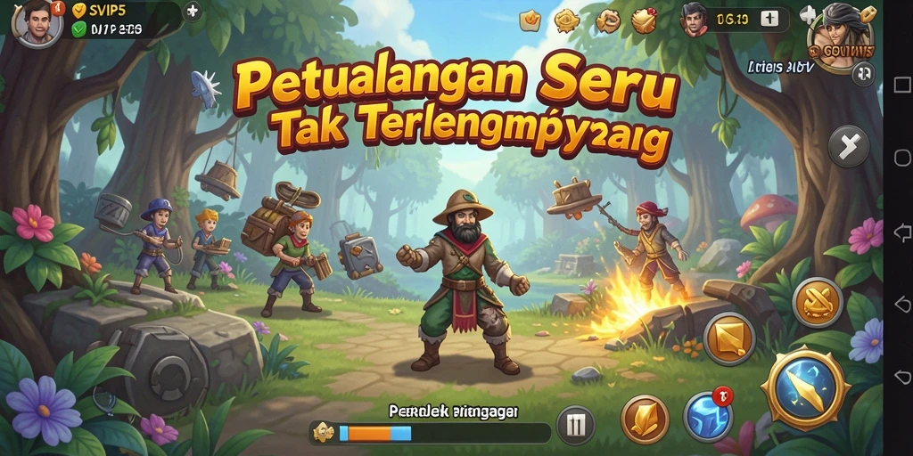 Tampilan antarmuka yang memukau dan menarik dalam SVIP5.