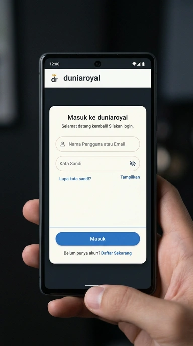 Masuk ke Akun duniaroyal Anda dengan Mudah